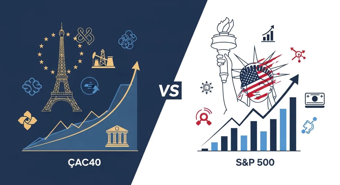 CAC40 ou S&P 500 : quel indice choisir ?