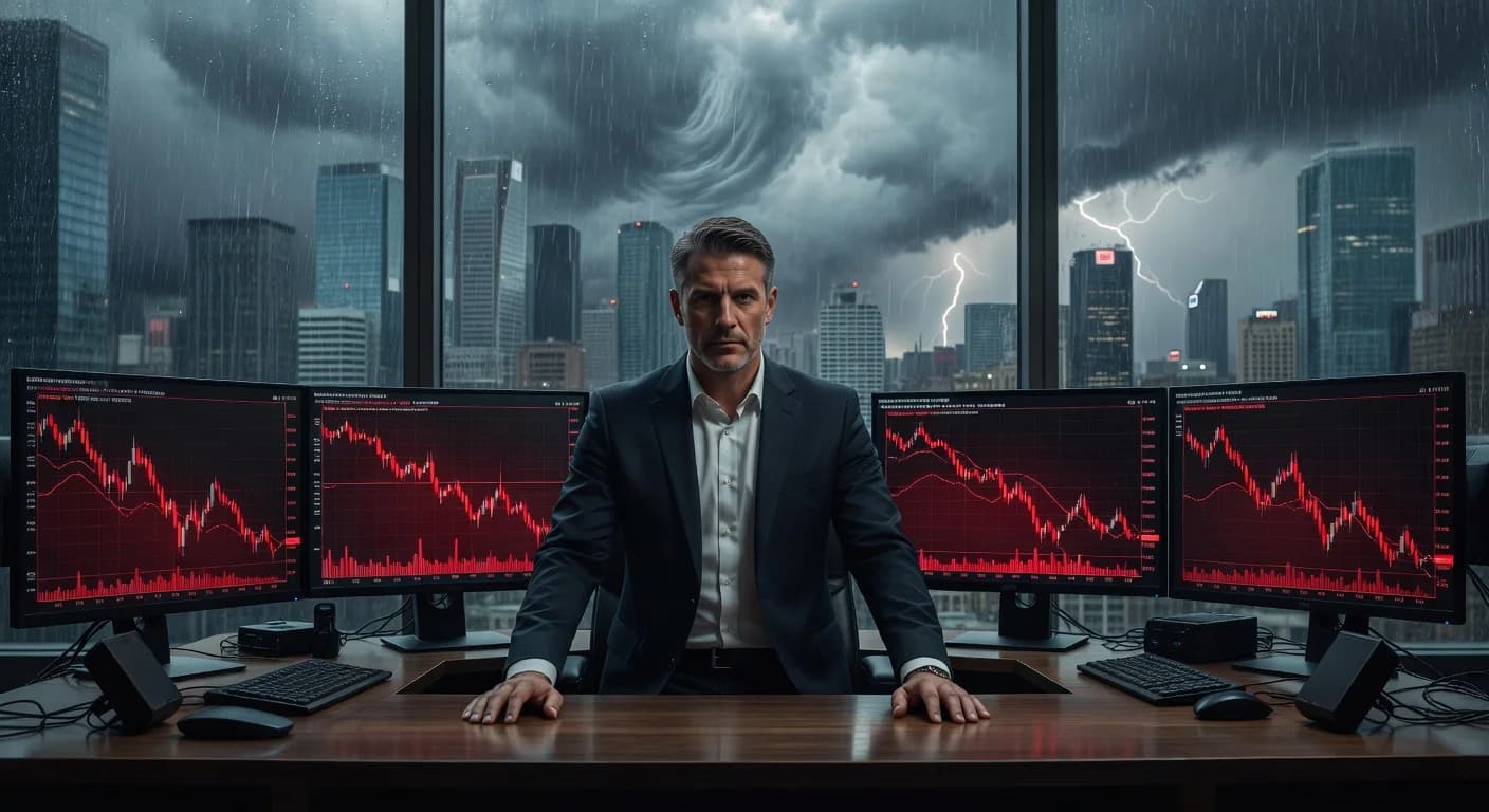 Faut-il vendre en cas de krach boursier ?