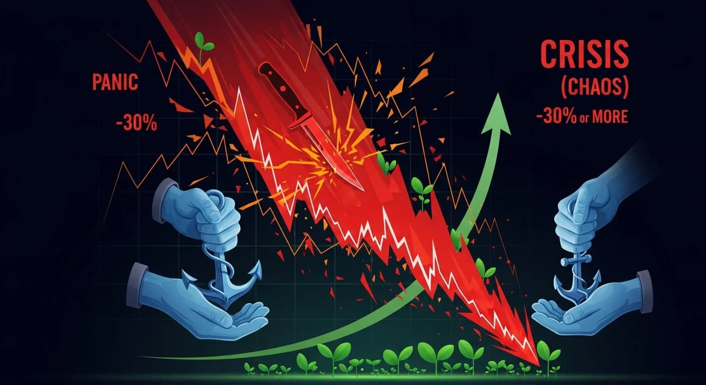 Que faire lors d'un krach boursier : guide pratique