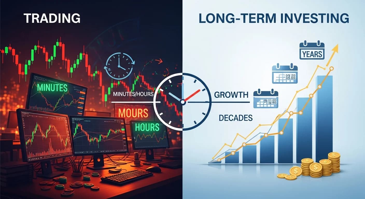 Trading vs investissement : les différences clés