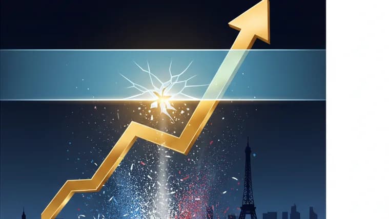 CAC 40 a 8 300 points : analyse du record de fevrier 2026
