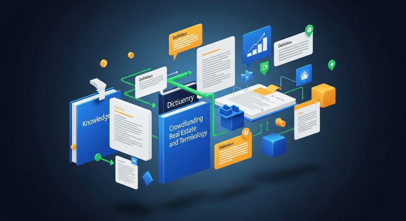 Glossaire du crowdfunding immobilier : tous les termes à connaître